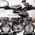 Motodemic Triumph Single Headlight Conversion Bar Mount Kit for Street Triple 675 Motodemic Triumph Single Headlight Conversion Bar Mount Kit for Street Triple 675